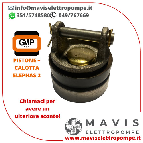 Pistone completo pompa mano - pistone, a